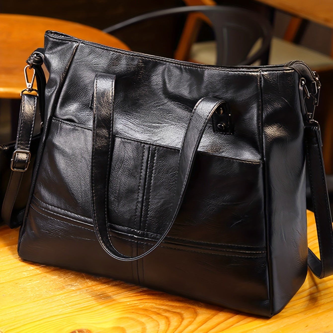 Anja™ | Retro bag in vegan leather
