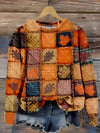 Åsa™ | Soft patchwork sweater