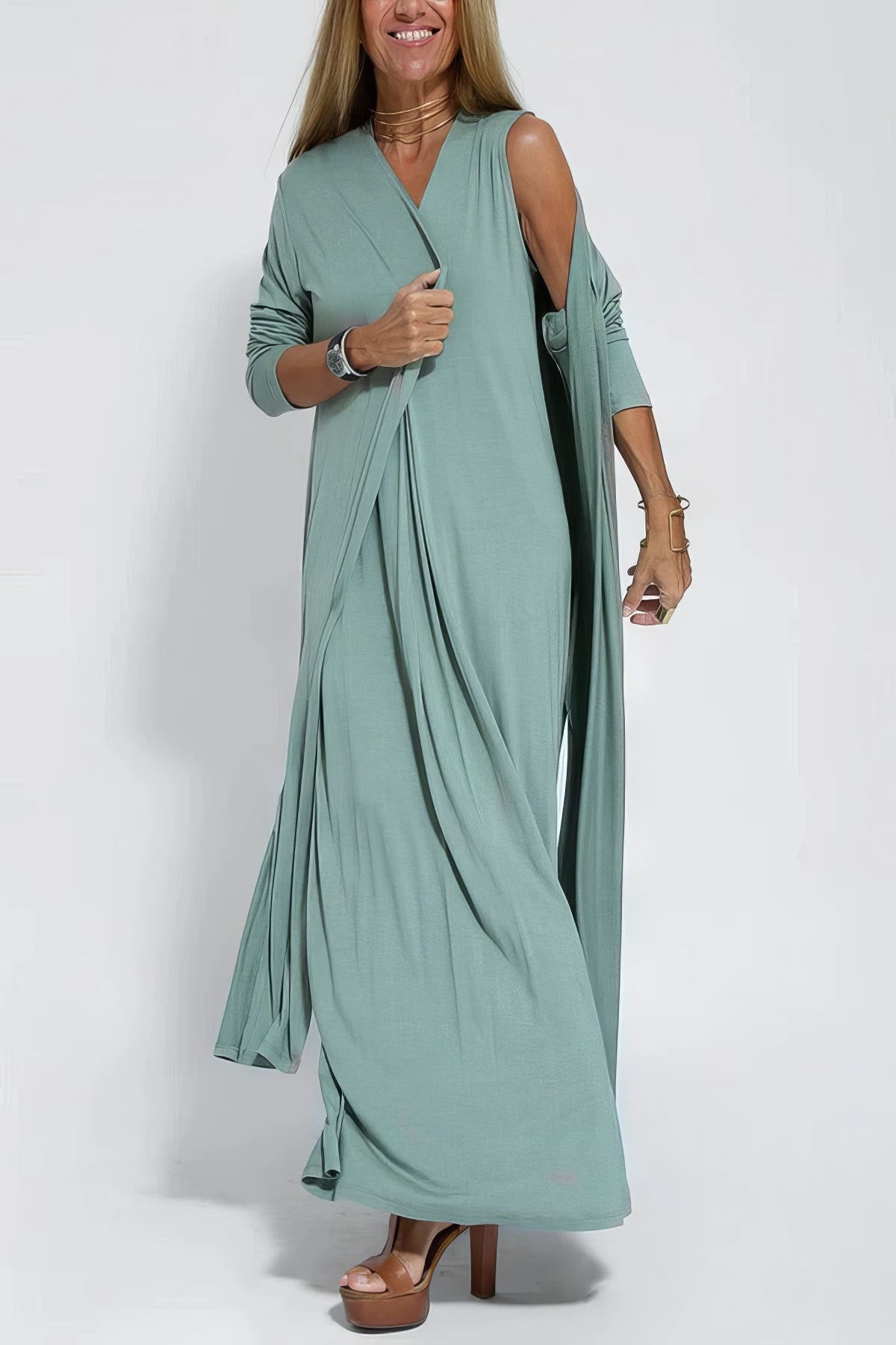 Claire™ | Elegant long dress